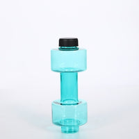 Creative Dumbbell Fitness Water Bottle Filled Cup