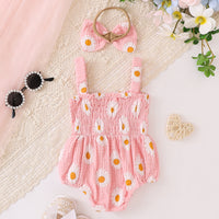 Girls' Fashion Personality Sling Romper Romper
