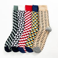 Casual Mid-calf Casual Cotton Sock