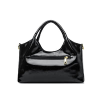 Premium Glossy Leather Trendy Commuter Bag