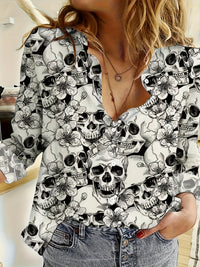 Love Sweet Fresh Casual And Comfortable 3D Digital Printing Loose Oversized Shirt Female