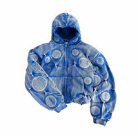 Heavy-water-washed Fade-resistant High-density Hoodie With A Loose Round Fit