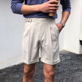 Summer New Men's Casual High Waist Shorts