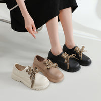 Autumn New Rain Boots Thick Bottom Pump Women's Round Head