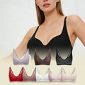 Multicolor Everyday Natural-Style Padded Seamless Bra