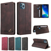 Leather Flip Faux Protective Phone Case