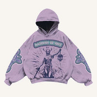 Fashion Casual Printed Polyester Sweater