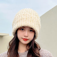 Women's Autumn And Winter Warm Thick Knitted Hat