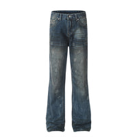Punk Worn Jeans Trendy Men's Design