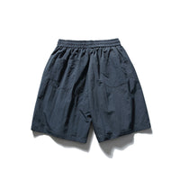 Simple Workwear Cropped Pants Japanese Style All-matching Loose