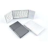 Mini Tri-fold Bluetooth Keyboard Portable Thin Touch