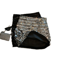 New Womens Chic Sequin Bodycon Skirt