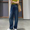 High Waist Elastic Jeans For Women
