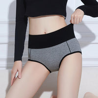 Women's Underwear Plus Size Women's Antibacterial Underwear Silk Crotch Seamless Hip Lifting Belly Contracting Triangle Shorts