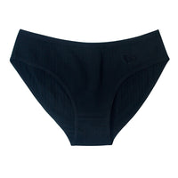 Women's Cotton Underwear Mid-waist Heart-shaped Briefs
