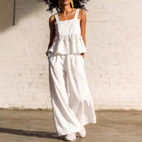 Loose-fit Camisole And Pants Set