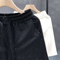 Men's Pure Color Casual Versatile Loose Shorts