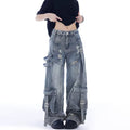 Casual Denim Overalls For Men And Women