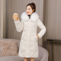 Thickened Western-style Cotton-padded Jacket Plus Size Slimming Warm
