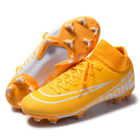 High-top Football Shoes, Broken Nails, Hidden Anti-skid Spikes Football Shoes