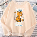 Drop-shoulder Sleeve Casual Sports Hoodie Sweater