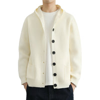 Korean-style Solid Color Trendy Casual Hooded Sweater