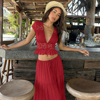 Sexy Lace Chiffon Cardigan T-shirt Loose Sheer Bandage Long Dress