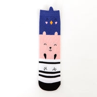 Cartoon Pattern Candy Bar Series Baby Socks