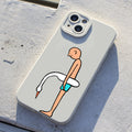 Depressed Original Niche Silicone Phone Case