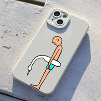 Depressed Original Niche Silicone Phone Case