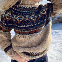Printed Casual Cloak Coat Cardigan Sweater