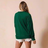 Autumn And Winter New European And American Christmas House Sequined Sweater