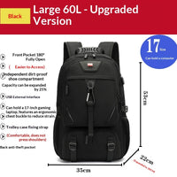 Outdoor Mountaineering Waterproof Extra Large Capacity Travel Luggage Backpack