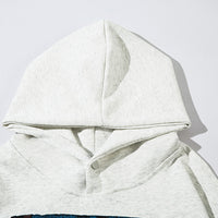 Cartoon Printed Loose Hooded Bathroom