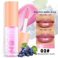 20 Colors Fruit Lip Lacquer Water Light Transparent Moisturizing