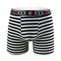 Men's Cotton Boxer Strip Low Waist Panties