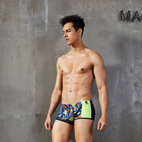 Men's Fashion Casual Seaside Printed Swimming Trunks