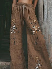 Digital-print Women's Casual Sweatpants