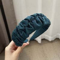 Vintage Pleated Wide Edge Hair Band