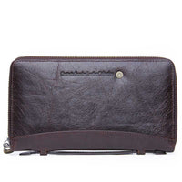 Black Angel Factory Source Layer Cowhide Men's Money