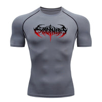 Men's T-shirt Short-sleeve Quick-dry Printed Sports Short-sleeve