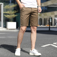 All-matching Loose Elastic Men's Fifth Pants