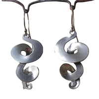 European And American Retro Spiral Earrings Cross-border
