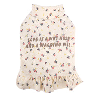 Pet Undershirt Teddy Bichon Thick Small Dog Outer Wear Floral Inner Wear Skirt