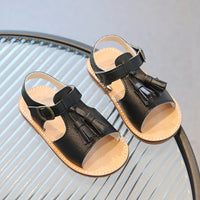 Small Middle Child Fashion Soft Bottom Retro Little Girl Children's Shoes