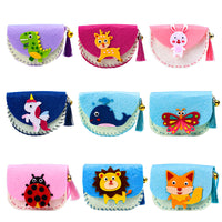 Cartoon Non-woven Bag Kindergarten Paste Material Package Educational Toys