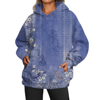 European And American Ladies Casual Style Printed Hooded Top