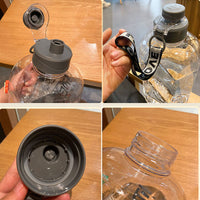 Large-capacity Water Cup Sports Bottle Male Fitness Large-ton Barrel