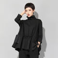Cool Long Sleeve Pullover Loose Slimming Top
