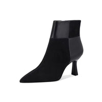 Slimming Brown Stiletto Ankle Boots